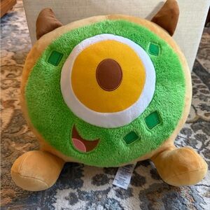 Disney Parks Munchlings Mike Wazowski Avocado Bagel Plush 13”